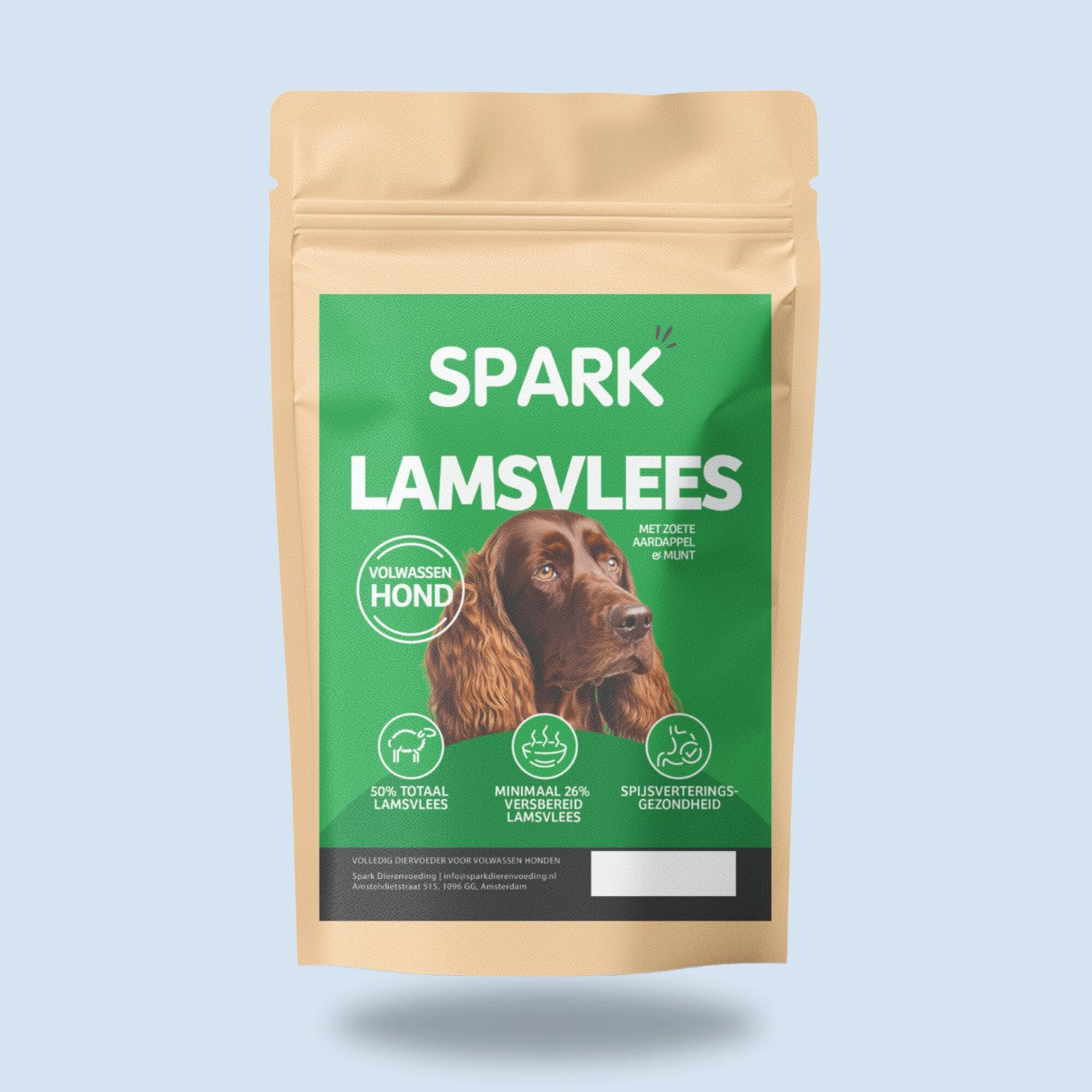 Volwassen - Lamsvlees met Zoete Aardappel & Munt