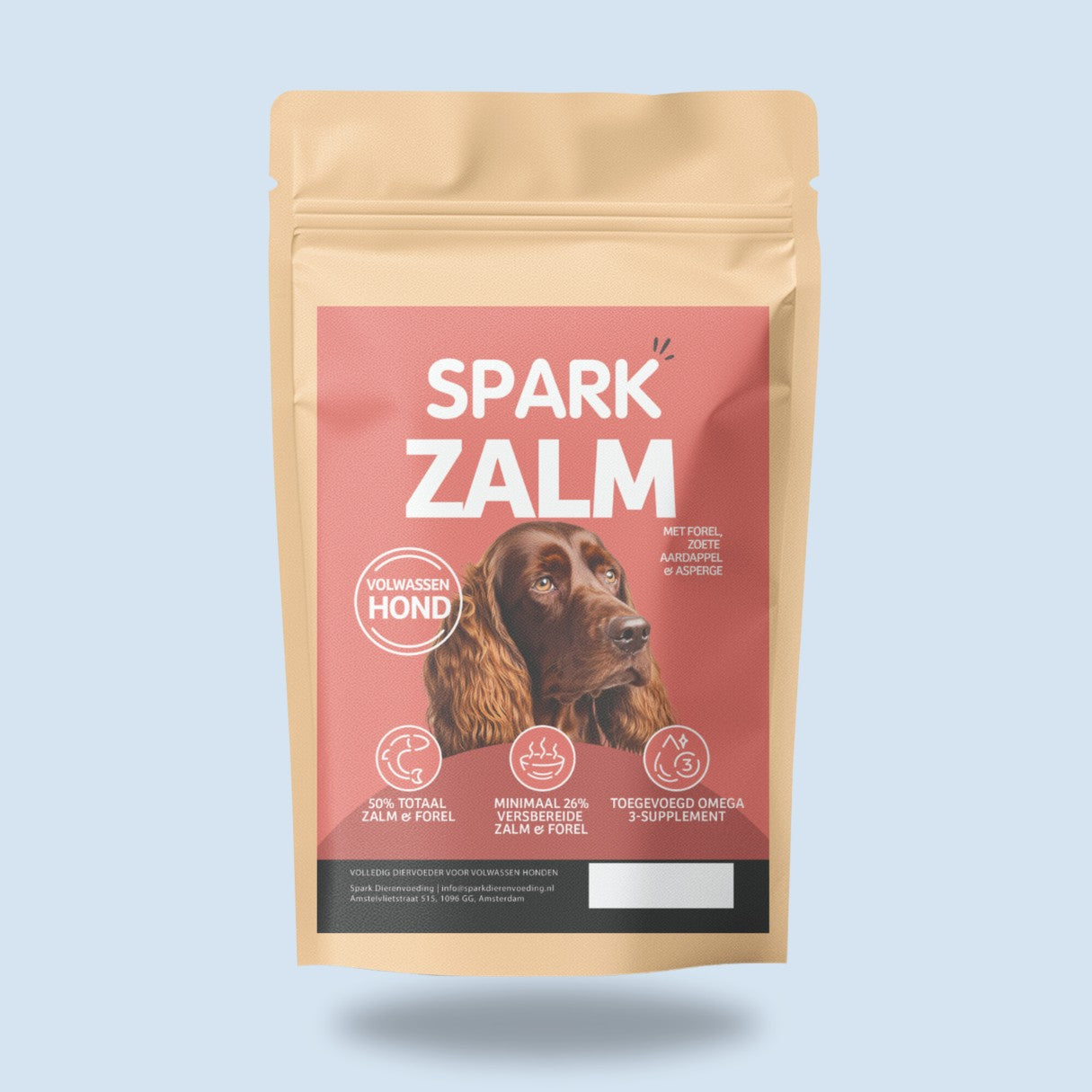 Volwassen - Zalm met Forel, Zoete Aardappel & Asperge