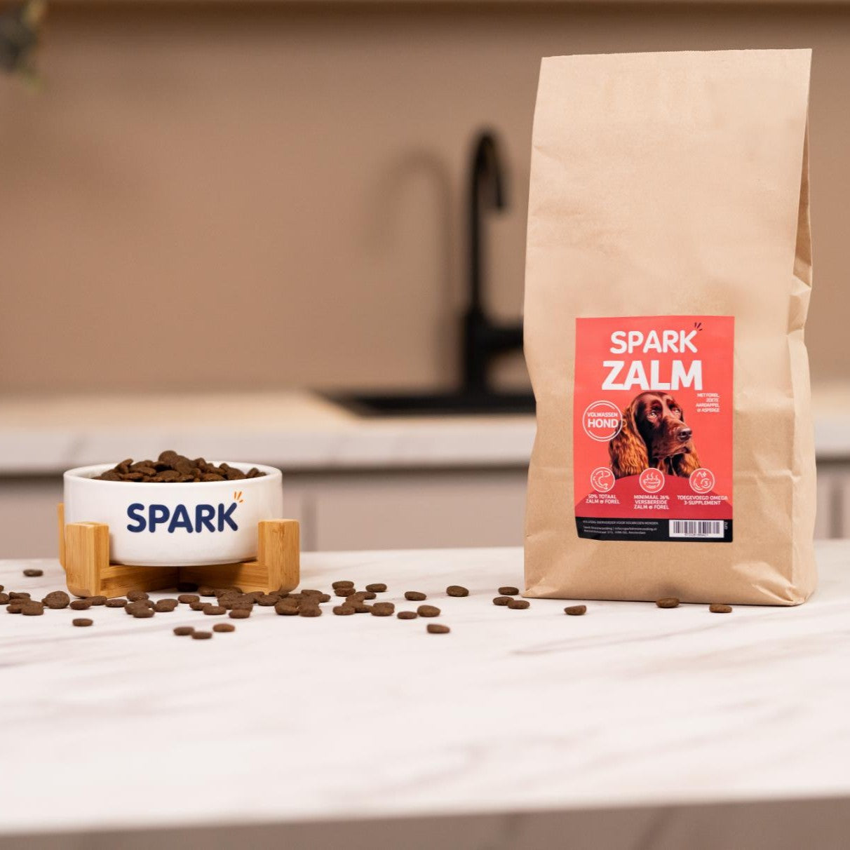 Volwassen - Zalm met Forel, Zoete Aardappel & Asperge