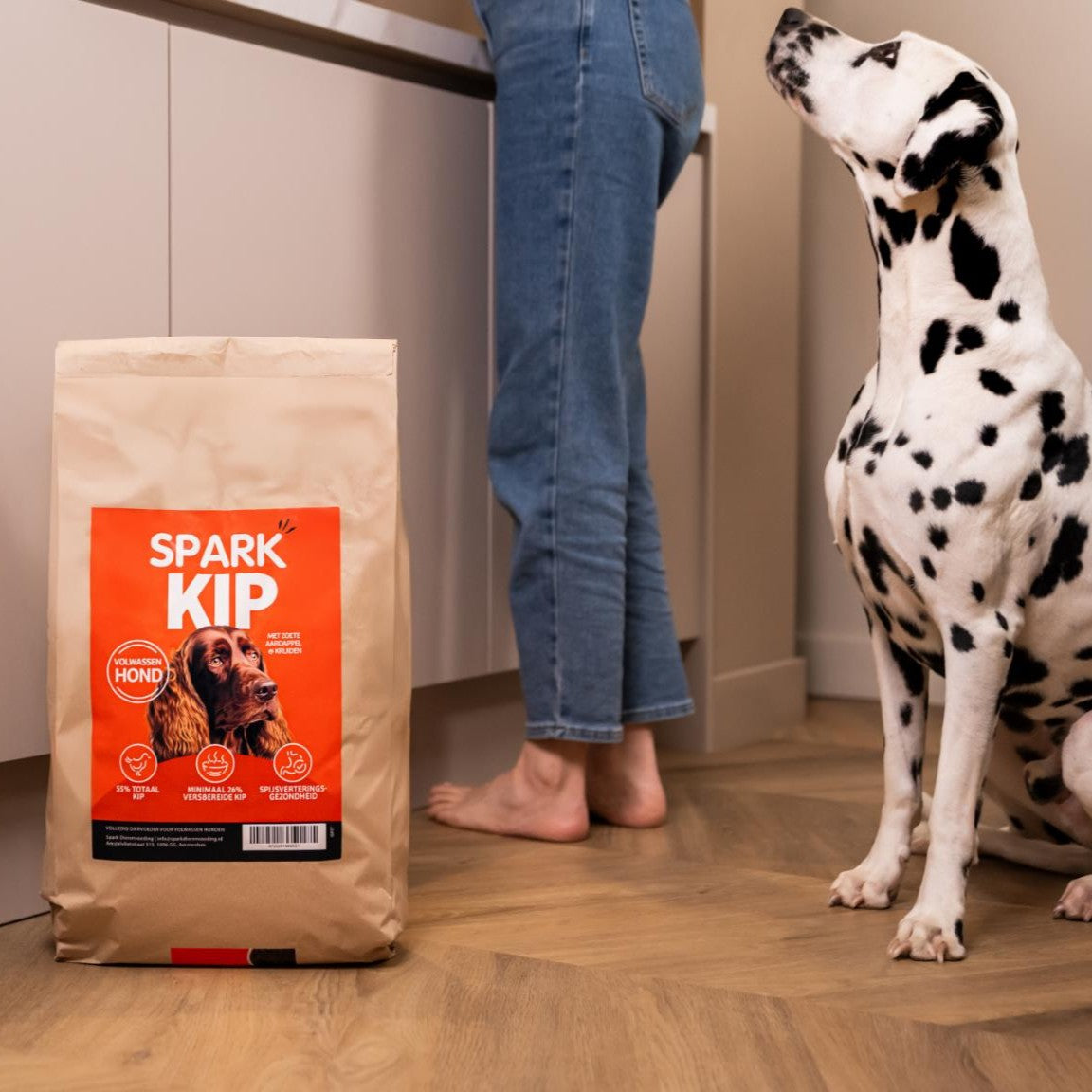 Volwassen - Kip met Zoete Aardappel & Kruiden