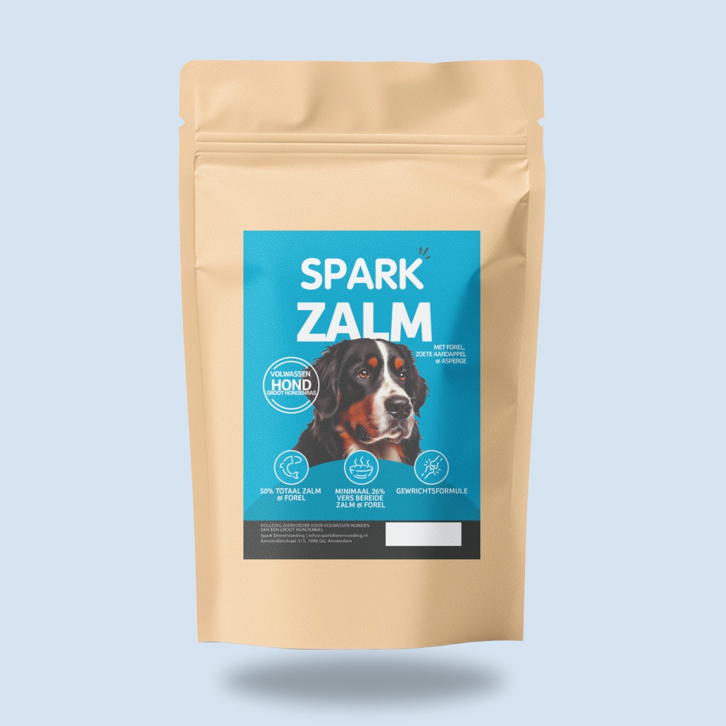 Volwassen - Groot - Zalm met Forel, Zoete Aardappel & Asperge