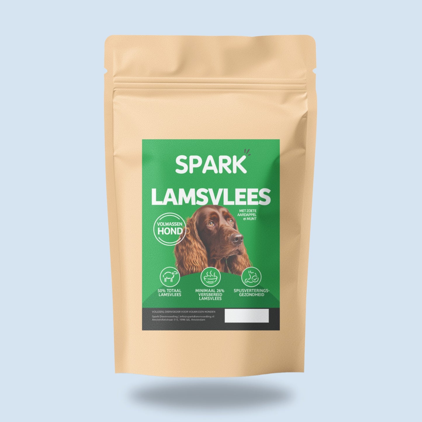 Volwassen - Lamsvlees met Zoete Aardappel & Munt